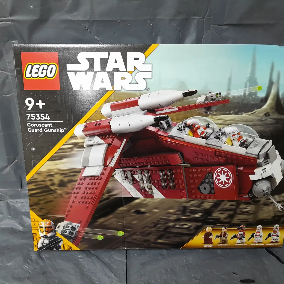 BOXED LEGO STAR WARS CORUSCANT GUARD GUNSHIP - 75354