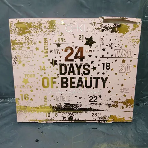 Q-KI 24 DAYS OF BEAUTY ADVENT CALENDAR