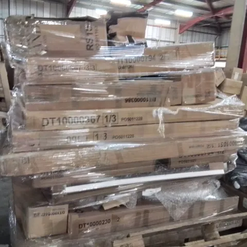 PALLET CONTAINING INCOMPLETE BOXED FURNITURE PARTS ETC.