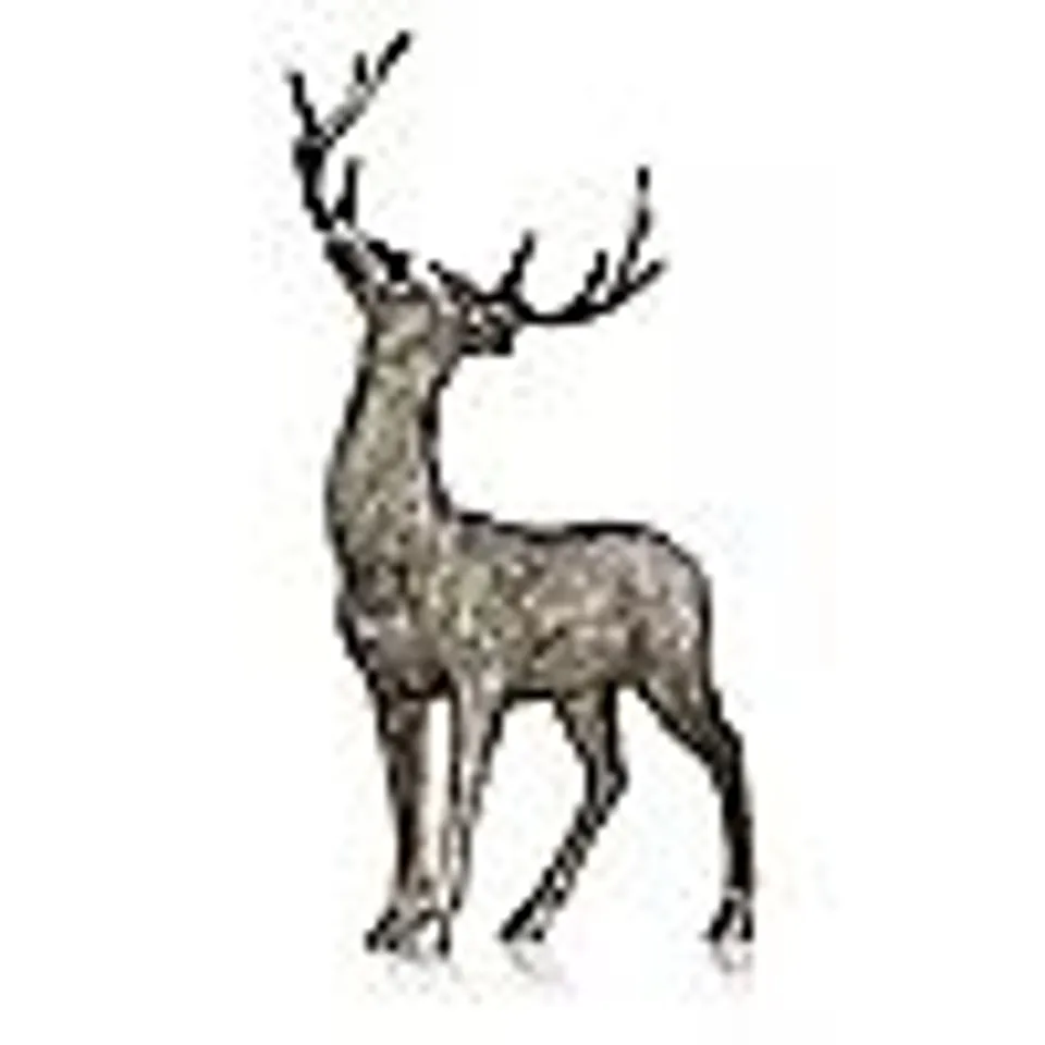 MY HOME STORIES PREMIUM ANTIQUE BRUSHED STAG DECORATION