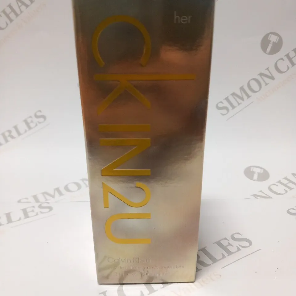BOXED AND SEALED CALVIN KLEIN CKIN2U HER EAU DE TOILETTE 100ML