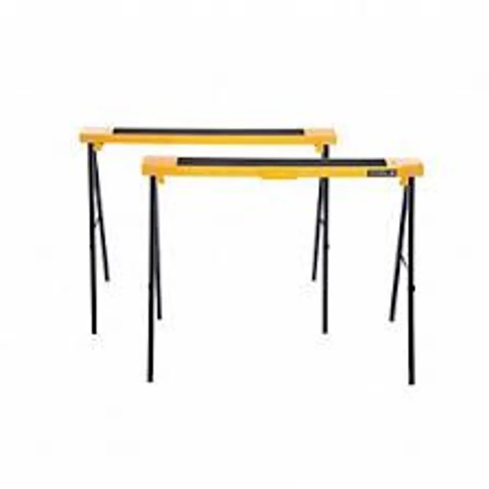 BOXED OYPLA 2X SAW DIY GARAGE WORK BENCH CARPENTRY BUILDING TRESTLES LOAD 100KG  