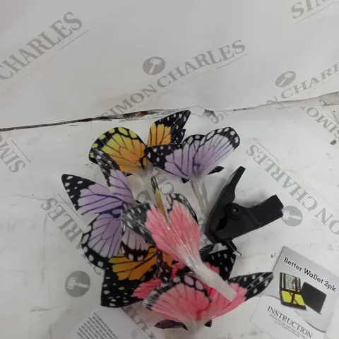 LUXFORM SOLAR 6-SET FIBER BUTTERFLY WITH CLIP