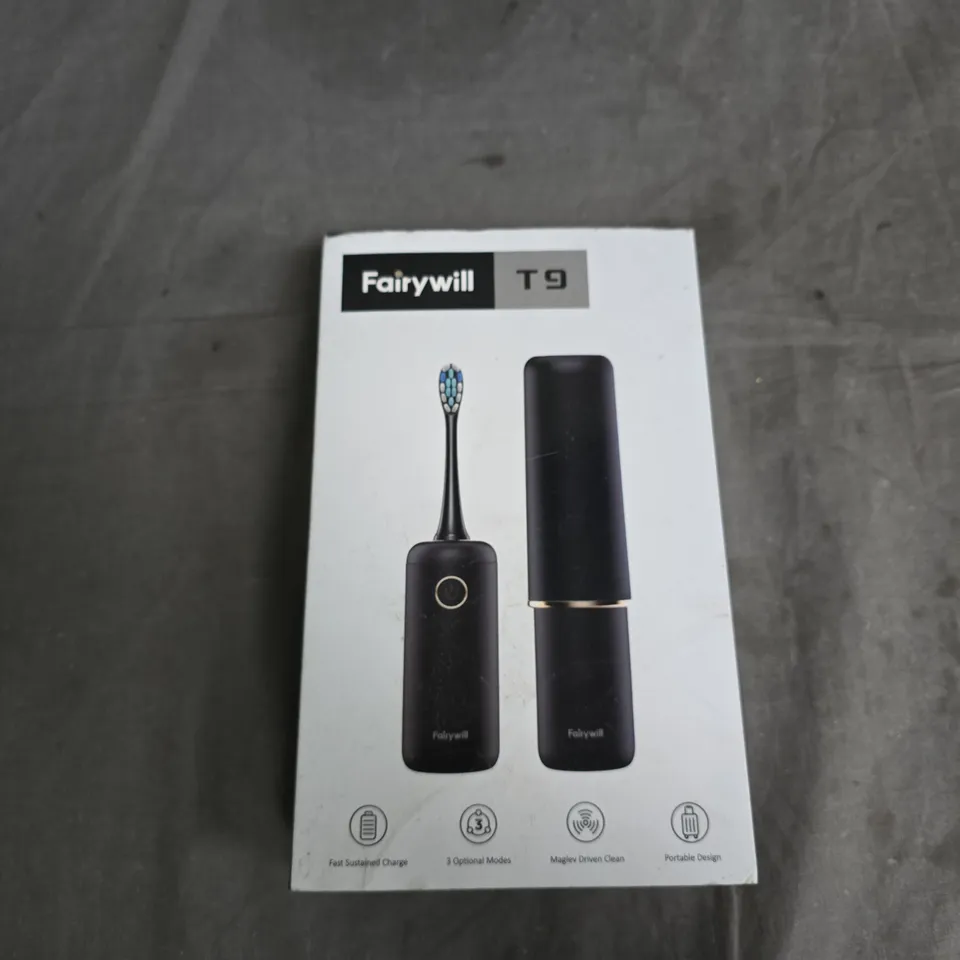 FAIRYWILL T9 ELECTRIC TOOTHBRUSH – BOXED