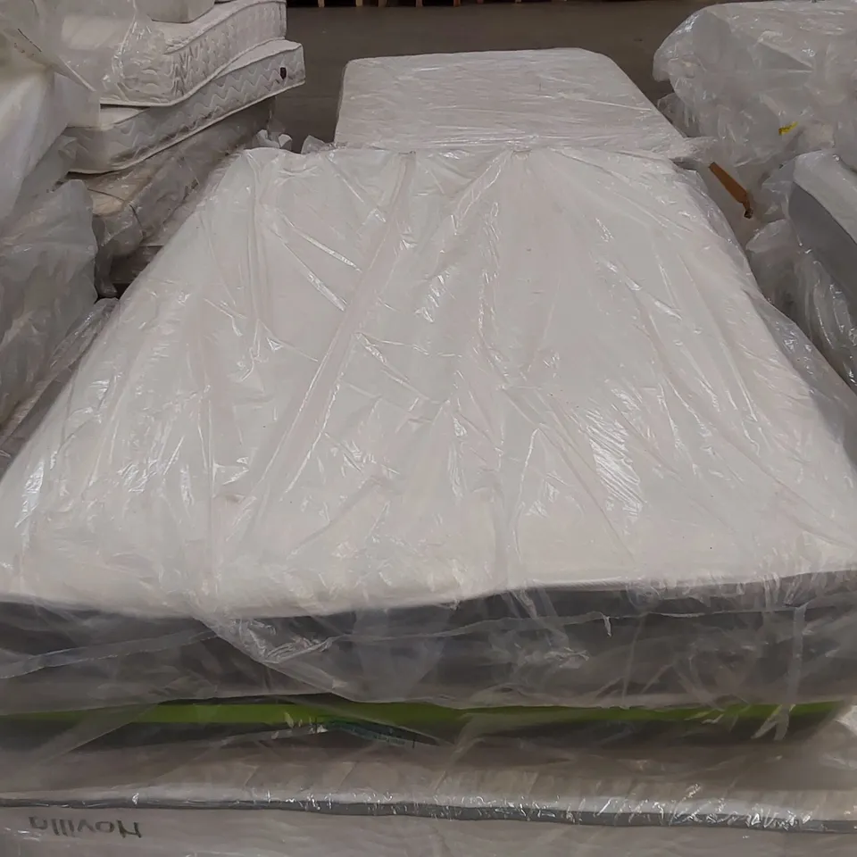 QUALITY BAGGED ABYE 4' SMALL DOUBLE NATURAL OPEN COIL MATTRESS 