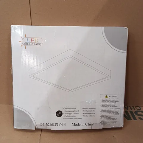 BOXED LED CEILING LAMP (1 BOX)