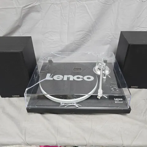 LENCO LS-500 BLUETOOTH TURNTABLE WITH TWO SPEAKERS