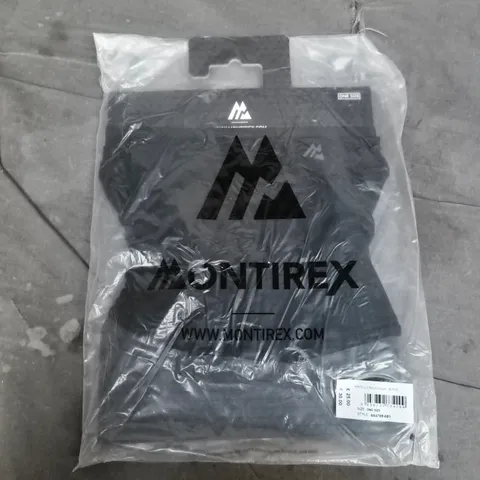 BAGGED MONTIREX ARCS 2.0 BALACLAVA IN BLACK