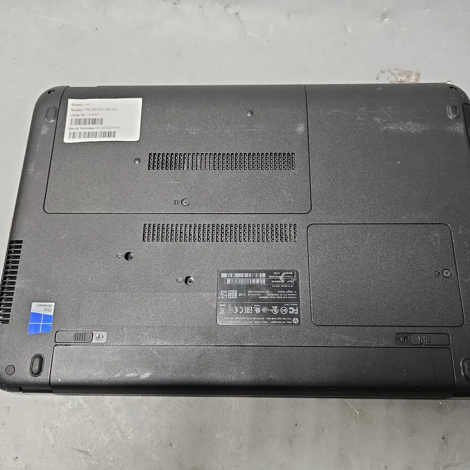 HP PROBOOK 450 G3 LAPTOP 