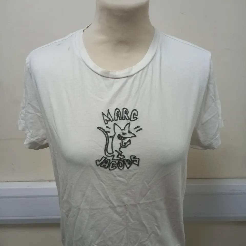 MARC JACOBS PRINTED T-SHIRT SIZE UNSPECIFIED