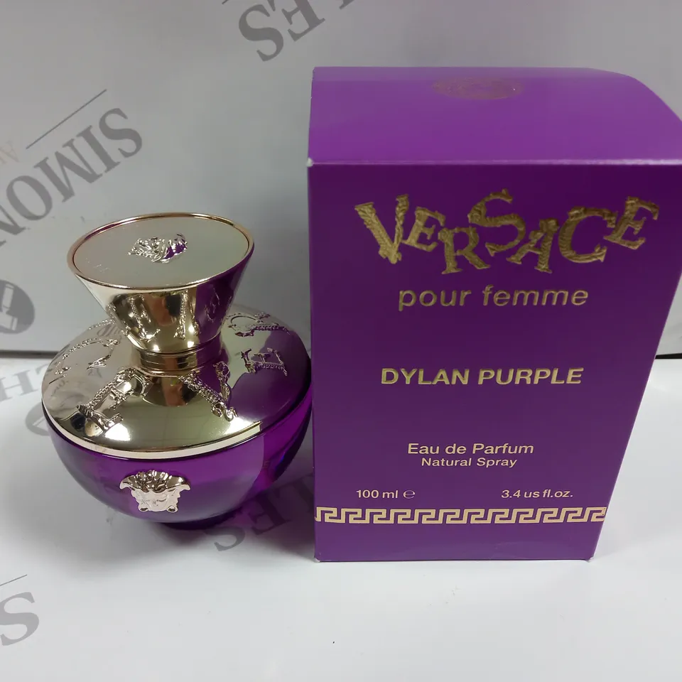 BOXED VERSACE POUR FEMME DYLAN PURPLE EAU DE PARFUM 100ML