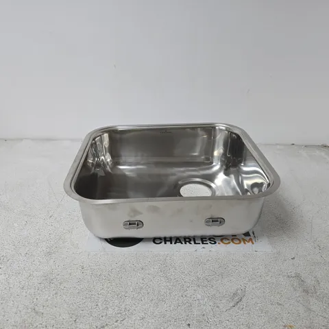 REGINOX STAINLESS STEEL KITCHEN SINK β SINGLE-BOWL, BRAND MARK INSIDE