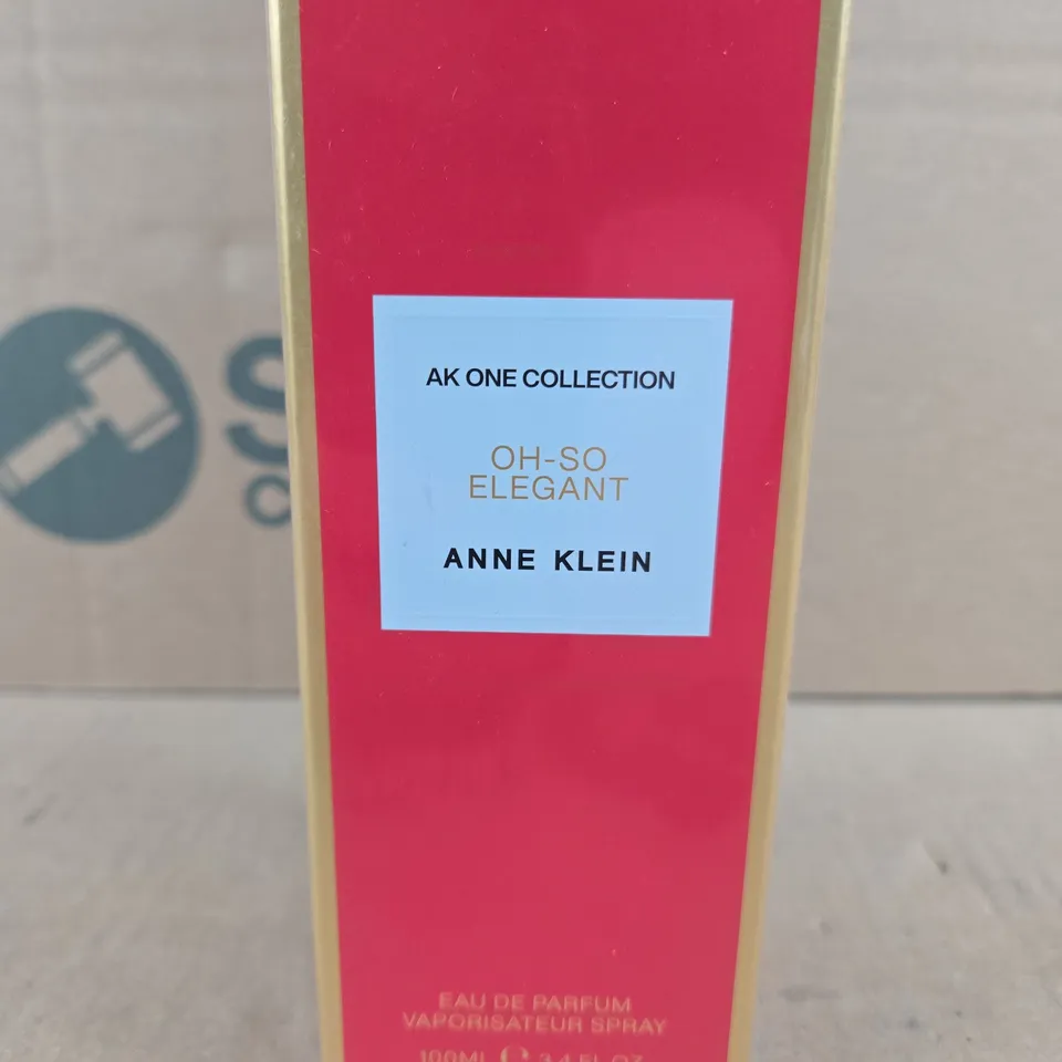 ANNE KLEIN OH-SO ELEGANT EAU DE PARFUM 100ML – BOXED