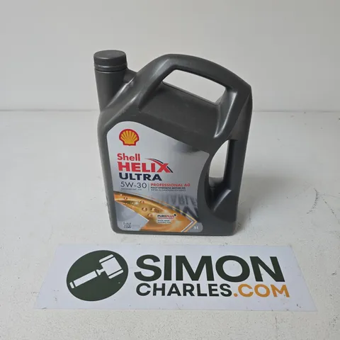 SHELL HELIX ULTRA 5W-30 FULLY SYNTHETIC MOTOR OIL (5L)