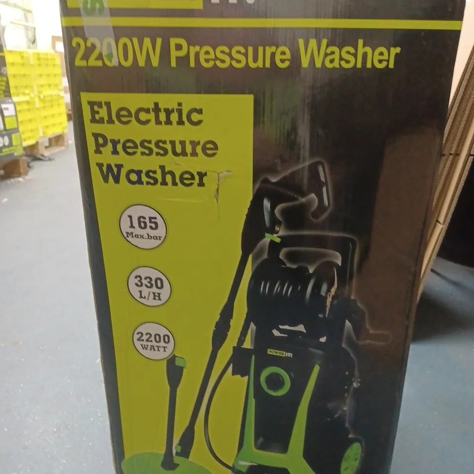 POWER IT 2200W ELECTRIC PRESSURE WASHER 