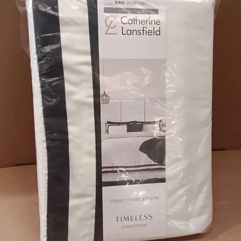 BAGGED CATHERINE LANSFIELD KING DUVET SET
