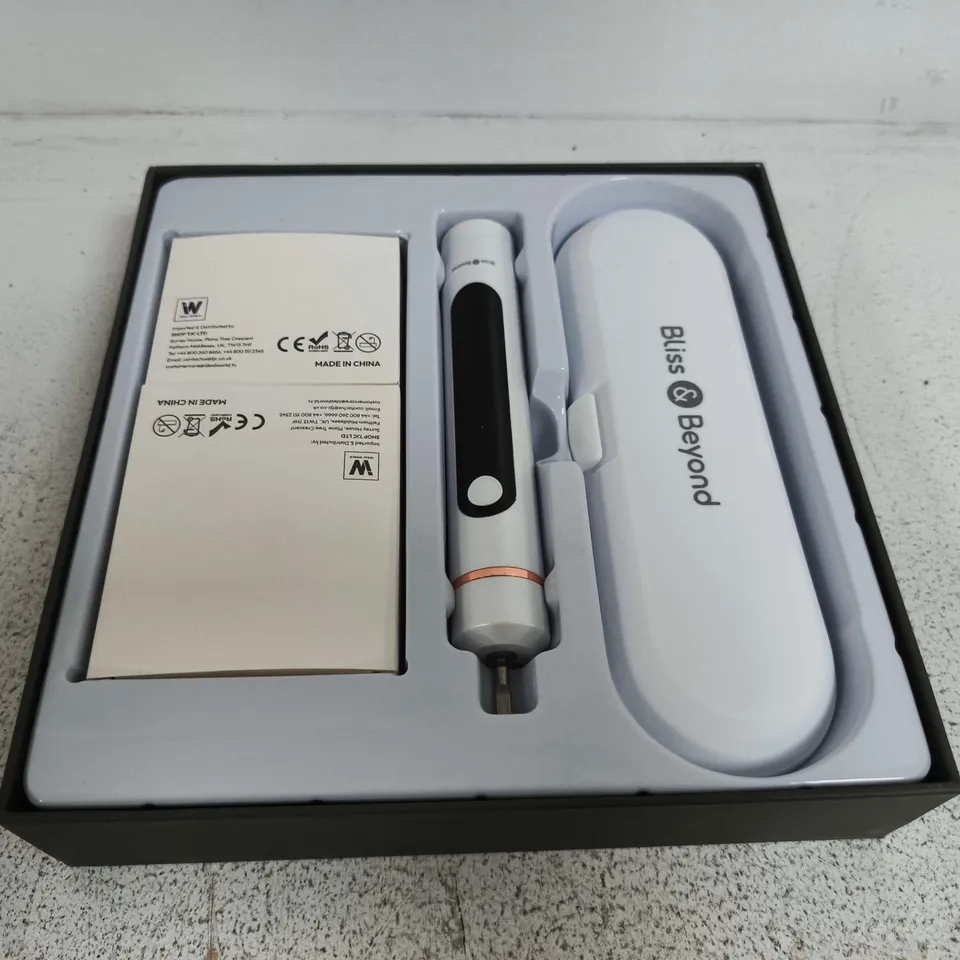 BOXED BLISS & BEYOND SONIC+LED ELECTRIC TOOTHBRUSH