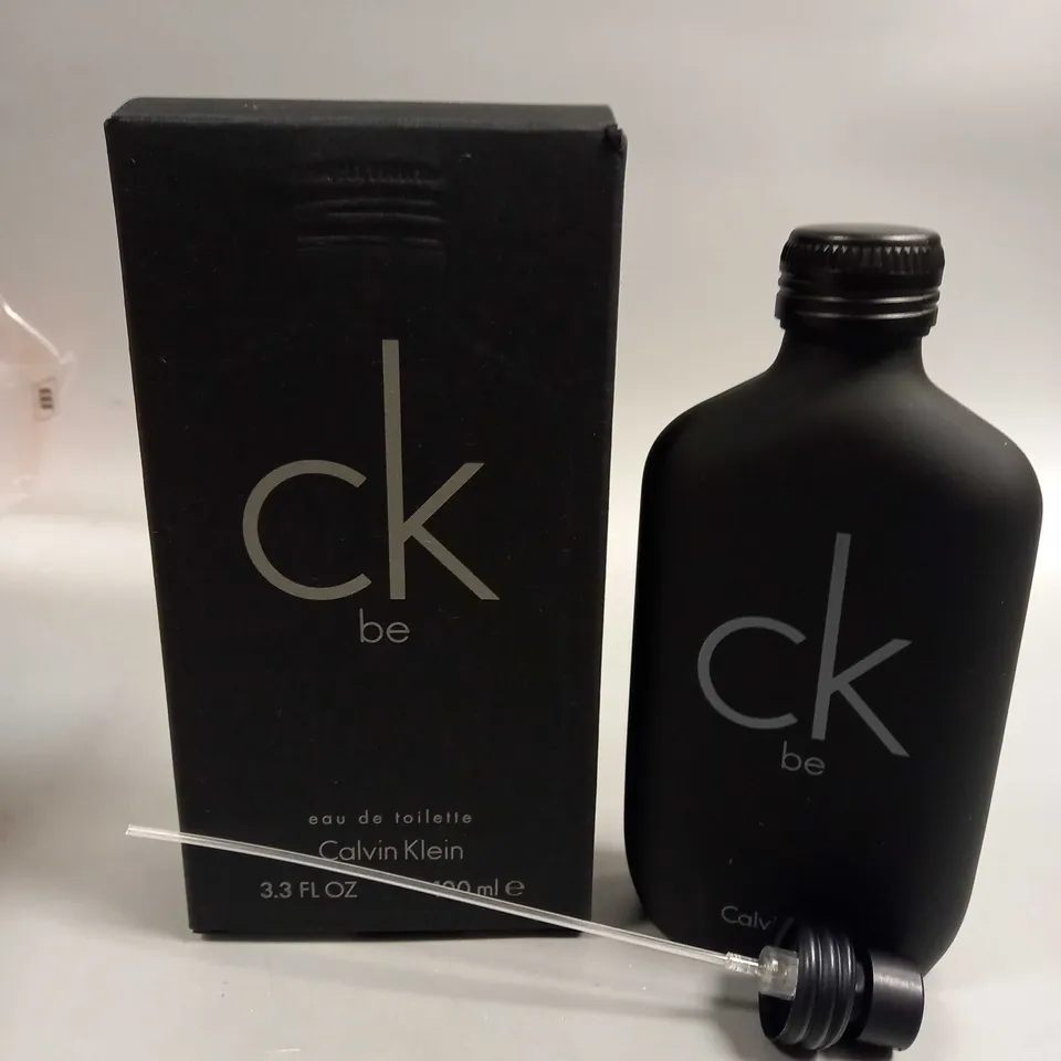BOXED CALVIN KLEIN CK BE 100ML EAU DE TOILETTE RRP £50