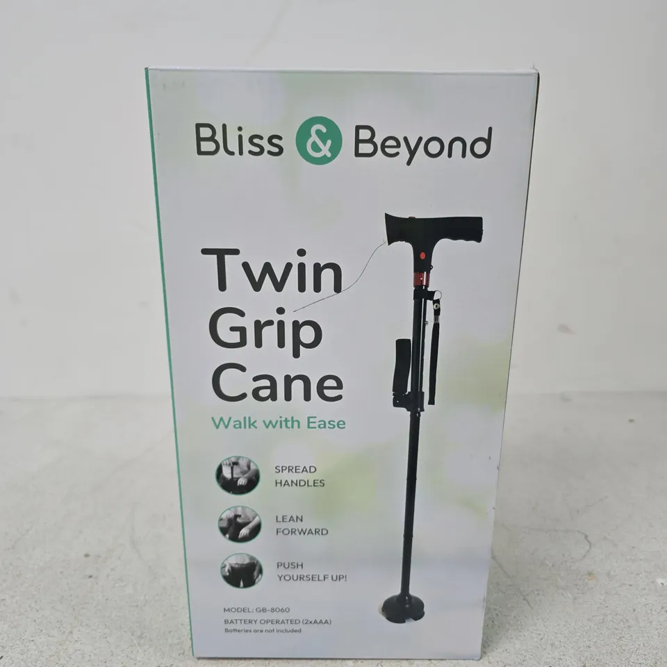 BLISS & BEYOND TWIN GRIP CANE