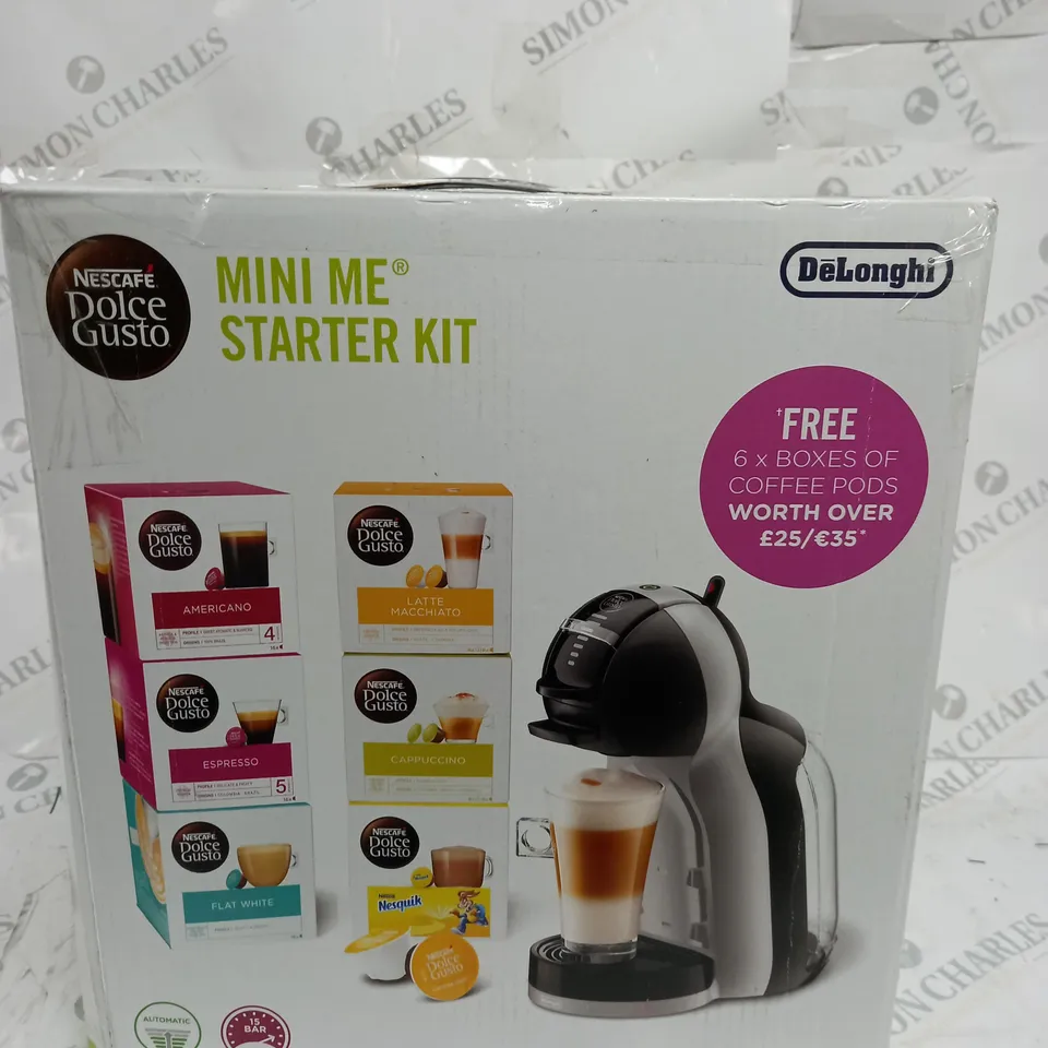 NESCAFE DOLCE GUSTO MINI AUTOMATIC COFFEE MACHINE - BOXED RRP £119