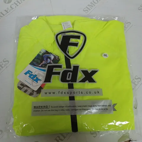 FDX JACKETS IN YELLOW SIZE XXL