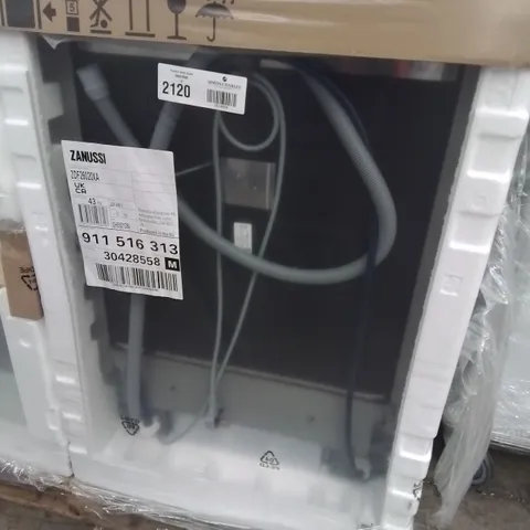 ZANUSSI 13-PLACE FREESTANDING DISHWASHER 5 PROGRAMMES CLASS E STAINLESS STEEL Model ZDF26020XA