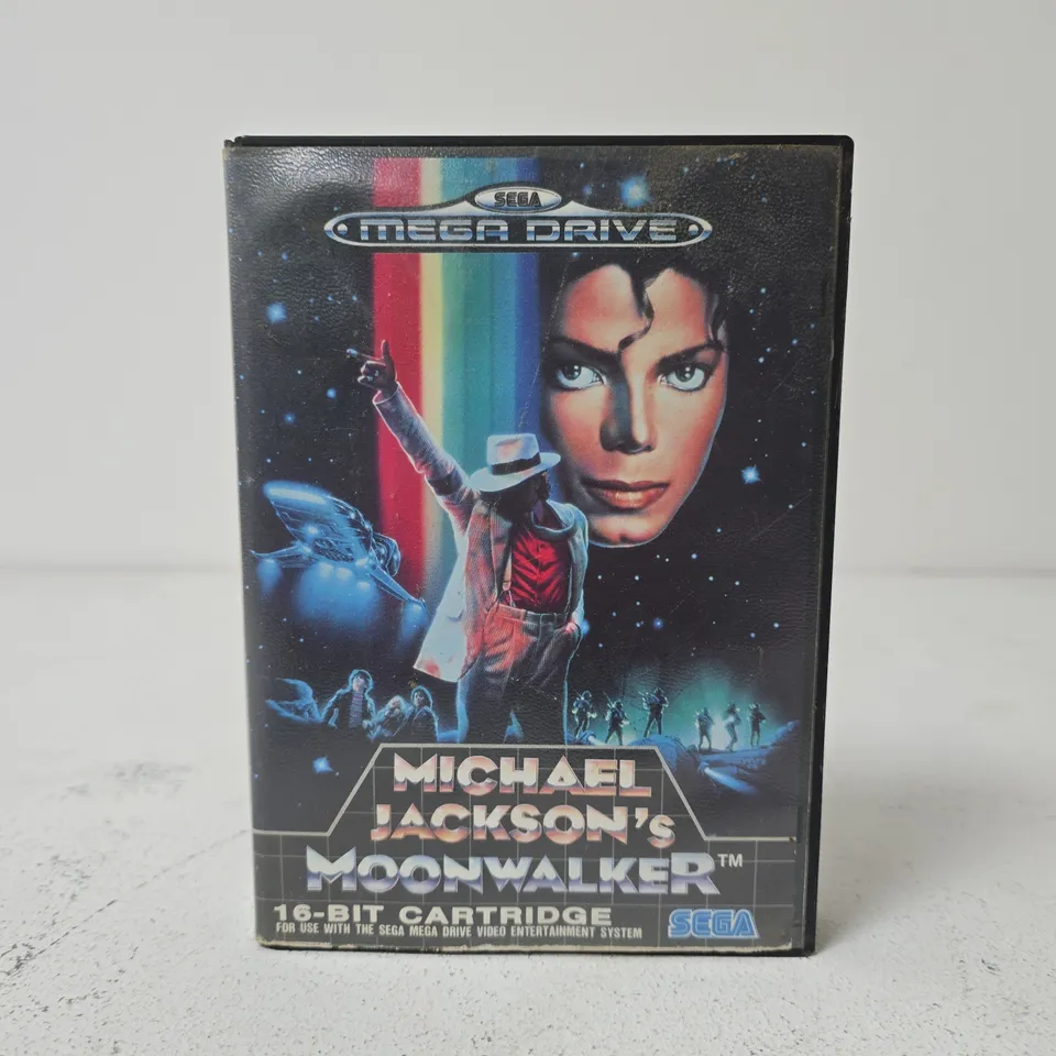 BOXED SEGA MEGA DRIVE – MICHAEL JACKSON'S MOONWALKER