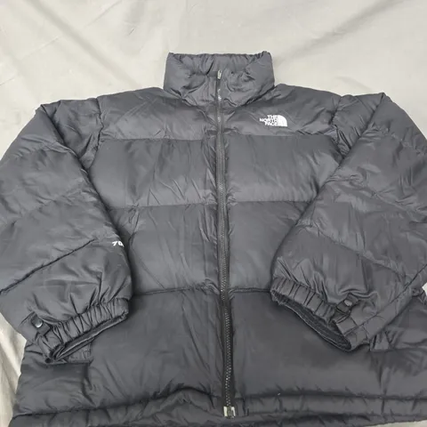 THE NORTH FACE MEN'S BLACK QUILTED PUFFER JACKET β ZIP FRONT SIZE M