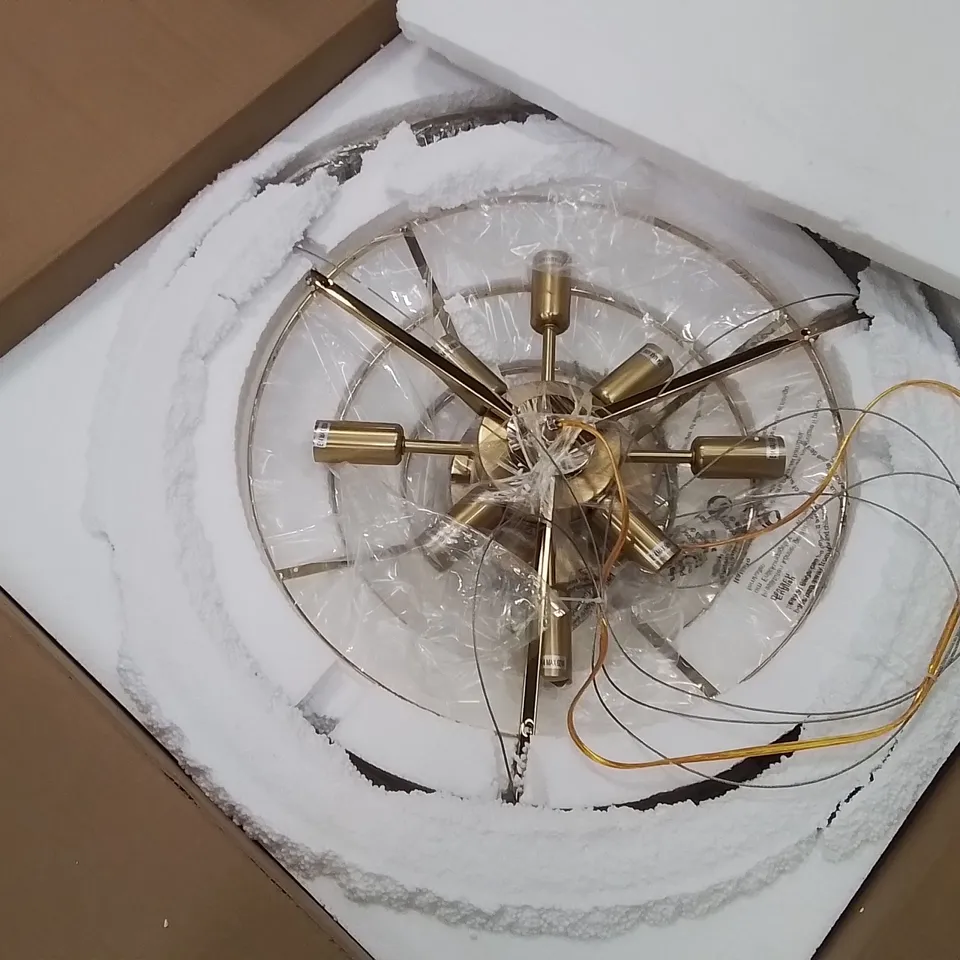 BOXED DARIANNA 11 LIGHT CHANDELIER (1 BOX)