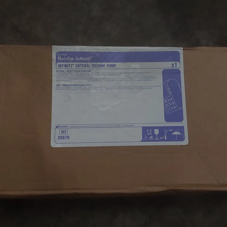 NUTRICIA FLOCARE INFINITY ENTERAL FEEDING PUMP – BOXED
