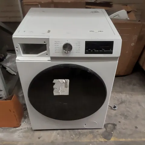 HISENSE 9KG STEAM INVERTER 1400 SPIN WASHING MACHINE IN WHITE