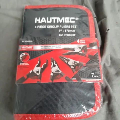 HAUTMEC 4 PIECE CIRCLIP PLIERS SET 