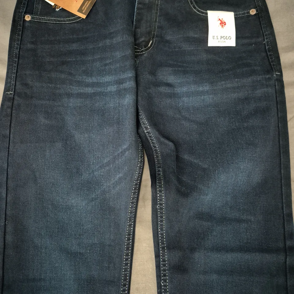 US POLO JEANS IN DARK BLUE SIZE 32