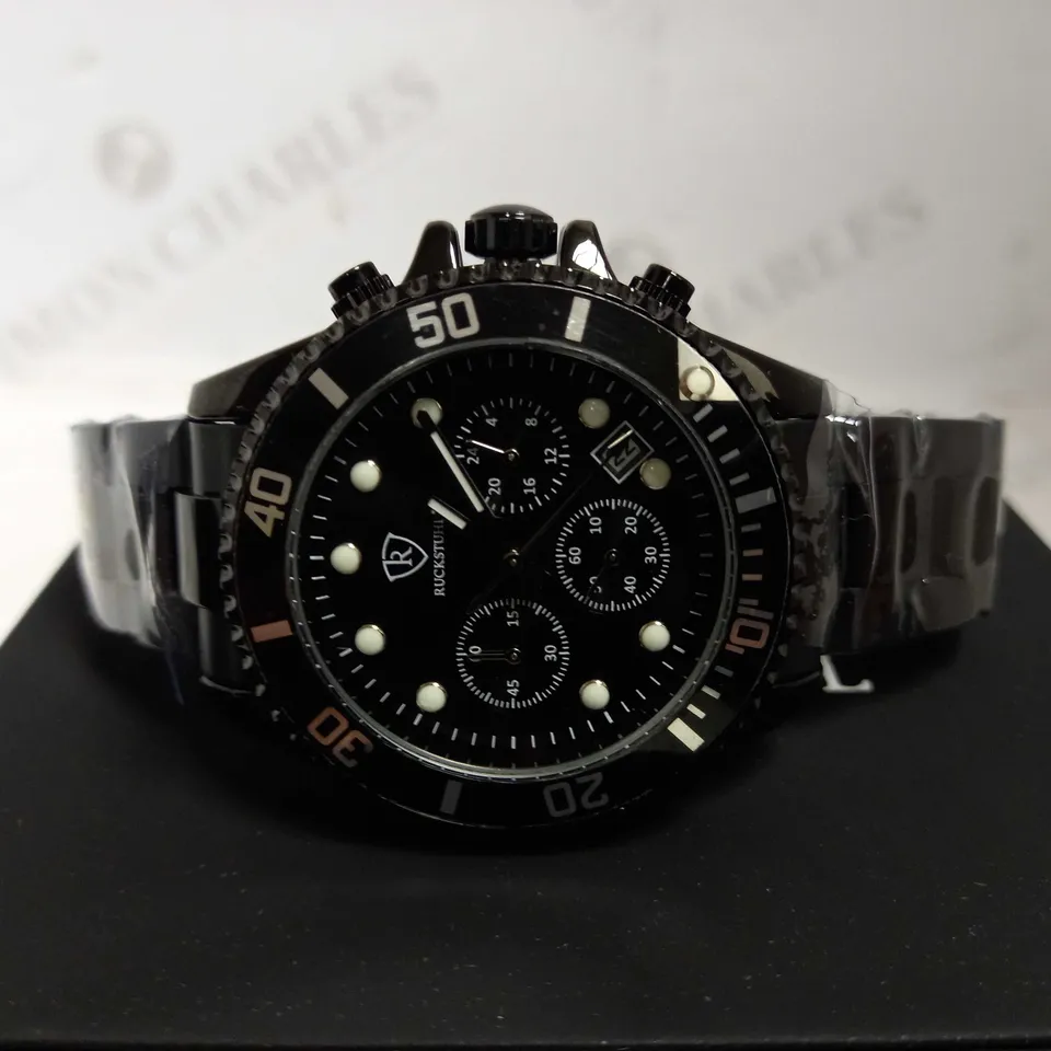 RUCKSTUHL CHRONOGRAPH STYLE BRACELET STRAP WATCH RRP £560