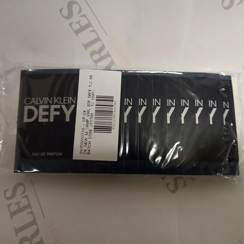 CALVIN KLEIN DEFY EAU DE PARFUM - SET OF 120 X 1.2ML
