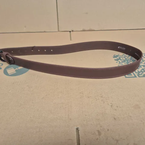 BELGIN LONDON LEATHER BELT – BROWN