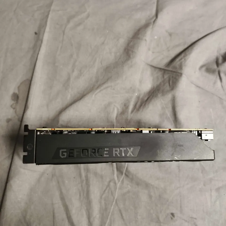 NVIDIA GeForce RTX Graphics Card – PCIe x16, Used (4-port HDMI/DisplayPort outputs) 