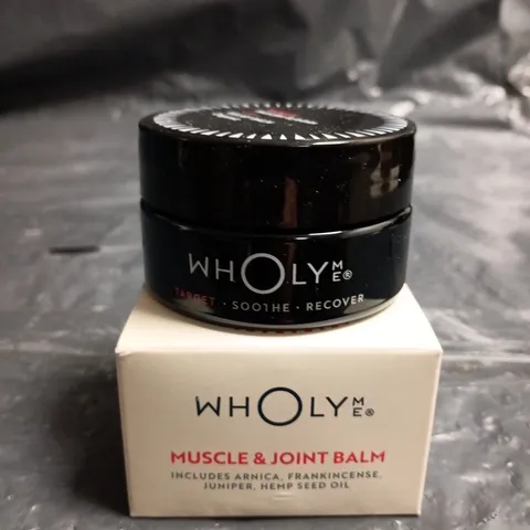 WHOLY ME MUSCLE AND JOINT BALM 50ML