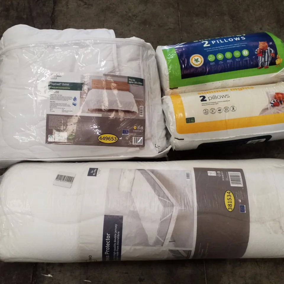 PALLET OF 2 BOXES CONTAINING ASSORTED BEDDING