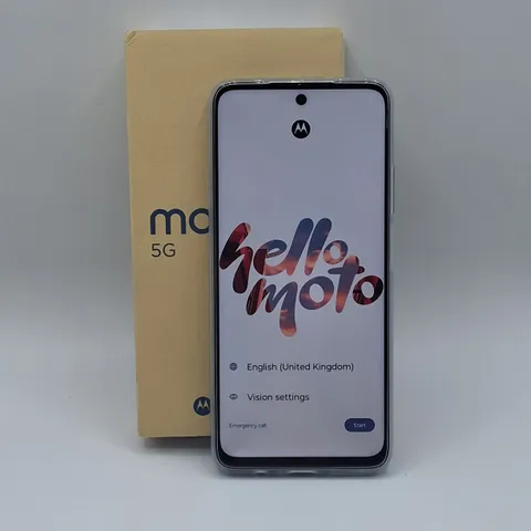 BOXED MOTOROLA G35 5G 4+128GB IN MIDNIGHT BLACK - MC432