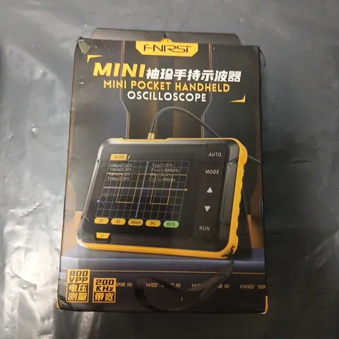 FNIRSI MINI POCKET HANDHELD OSCILLOSCOPE – BOXED