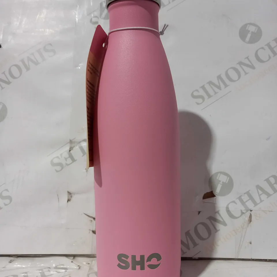 SHO ORIGINAL 2.0 500ML DOUBLE WALLED INSULATED BOTTLE IN PINK