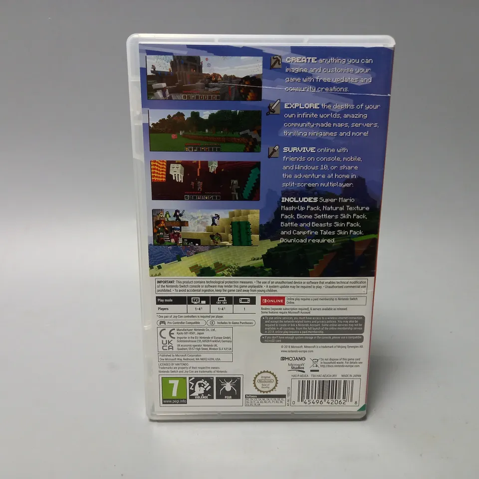 BOXED MINECRAFT (NINTENDO SWITCH)