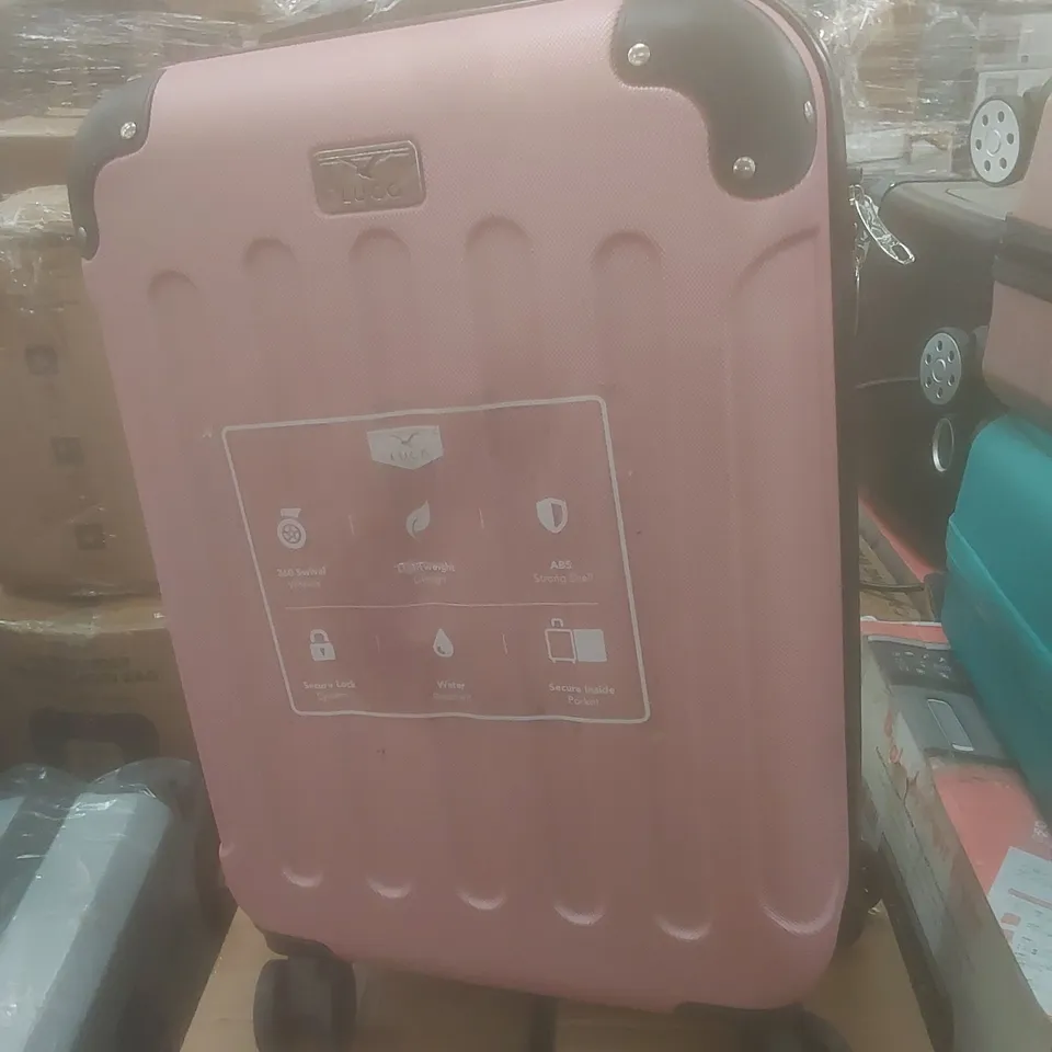 LUGG SKYWANDER TRAVEL SUITCASE - ROSE GOLD