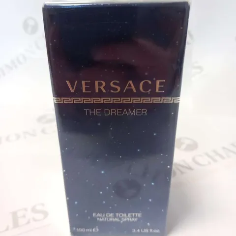 BOXED AND SEALED VERSACE THE DREAMER EAU DE TOILETTE SPRAY 100ML