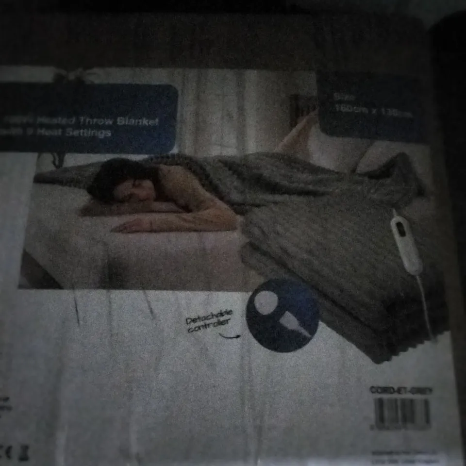 NEO 160W HEATED THROW BLANKET 