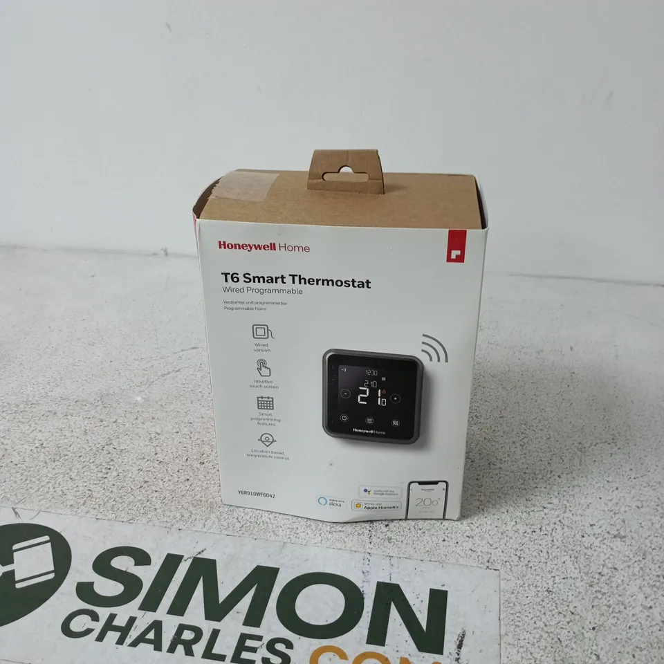 HONEYWELL HOME T6 SMART THERMOSTAT – BOXED