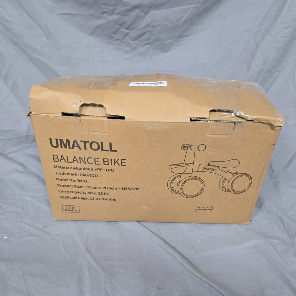 UMATOLL BALANCE BIKE – MODEL B402