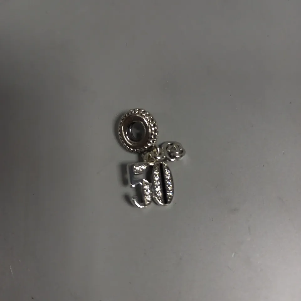 PANDORA 50TH CELEBRATION DANGLE CHARM