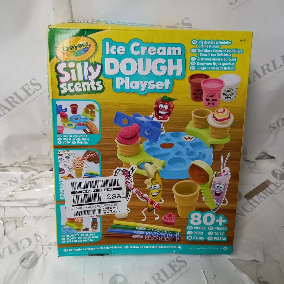 SILLY SCENTS ICE CREAM DOUGH PLAYSET  RRP £14.99